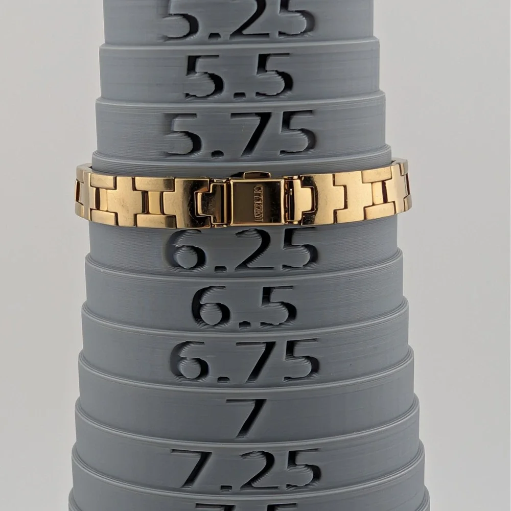 Citizen Eco-Drive Silhouette Swarovski White MOP Sapphire Gold G620-S017599 6